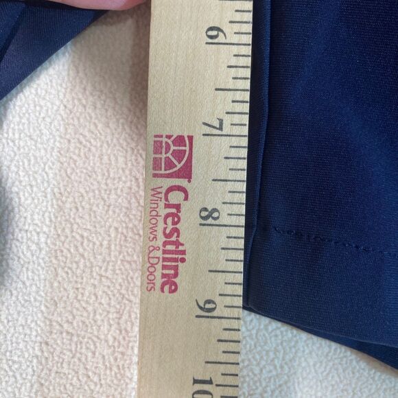 Straight Down‎ Golf Shorts Mens 38 Navy Blue Flat Front Preppy Resortwear Casual - Picture 4 of 11